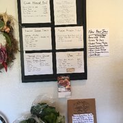 a display of native meats