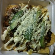 Chicken nacho supreme 5$