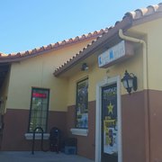 the outside of the building