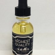 CBD Tincture with tasty flowers. Drop in mouth or vape.