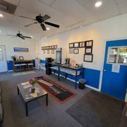 Our comfy, spacious waiting room