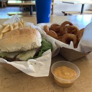 1/3 Guacamole Combo & 1/2 Order Onion Rings