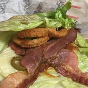 No hamburger patty? Really? Asked for no buns, not for no hamburger.