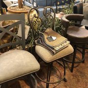 Customizable stools available in counter and bar height!