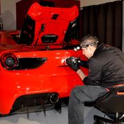 2018 Ferrari 488 paint correction and Ceramic Coating Protection.