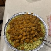 Chana Masala (Vegan) Coconut Rice