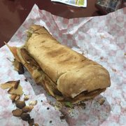 My burnt, dry ass sandwich.