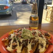Barbacoa nachos