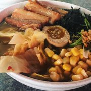 Totally custom ramen! This was before we offered the "Custom Ramen", making this much more affordable