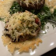 Vegan stuffed portabella 10/10