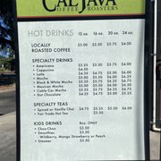 Hot drinks