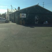 the outside of the building