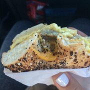 The Jewish _____ (something I can't remember) delicious but would be boring on a non-all seed