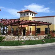 the front of the restaurant