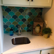 Laundry sink. props to Nantucket Home and Lauren Odonnel for the design