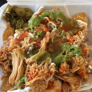 Chicken nachos