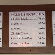 Menu (as of 6/28/24)