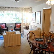 Inside a model unit of 1661 Forest Avenue Apartments
