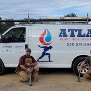Aaron and Joey, the brothers that started Atlas Plumbing.