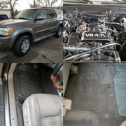 Finished toyota sequoia collage