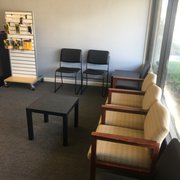 We offer a comfy waiting area since most repairs can be done in 15 minutes!