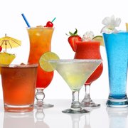 a variety of cocktails