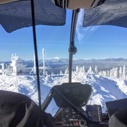 Every day is a good day at work when you get to drive around a Winter Wonderland!