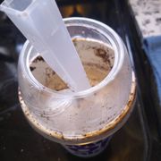 1/2 full cup! I was assured this is a full serving!