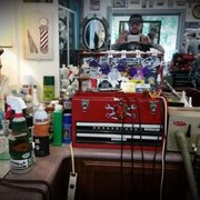YELP, If you don't pay for their advertising services they will find you. Gearhead Barbershop is the biggest best barber shop in the world