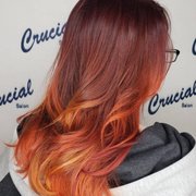 copper ombre