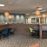 Flex Desk area at onFlume