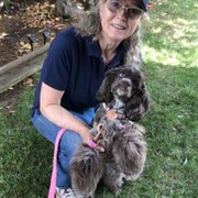 Debra & "Maddie" a Cocker Spaniel