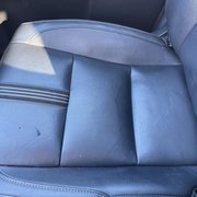 Clearly, the seats were not vacuumed