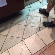 Front concession stand floor.