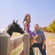 Engagement photoshoot in Gibson Ranch Park Sacramento
