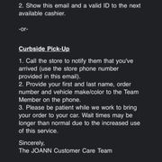 The email I received that directed me to their website that stated 6PM!!!!