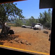 View from the bus.