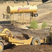 a bulldozer and a bulldozer