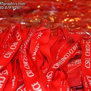 LRT Graphics did these custom promotional lanyards for an event at Chico State! Get the right promotional items for your event
