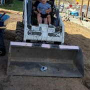 Family friendly! (Tractor is off in picture)