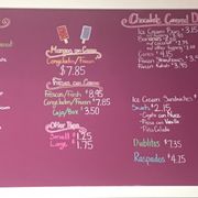 the menu