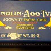 Eggwhite Facial soap from Sweden