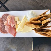 Meat and cheese plate