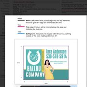 Proofs before we print insure quality and color.