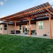 Custom pergola