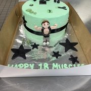 a cake in a box