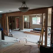 New opening for kitchen