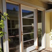 Replace / refinished existing door and sidelites