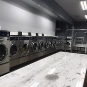 We have a verity of washers and plenty of folding space