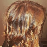Carmel Balayage and long bob for this beauty! Turned out delicious!